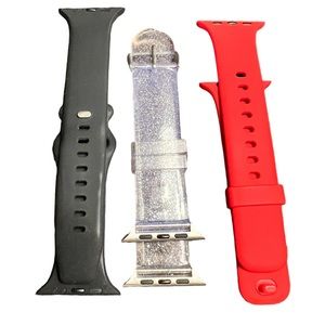 Set of (3) Apple Watch compatible bands